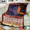 Game Magic The Gathering M21 302 Chandra S Incinerator Fleece Blanket