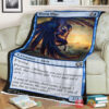 Game Magic The Gathering M21 58 Mistral Singer Fleece Blanket