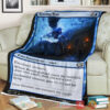 Game Magic The Gathering M21 67 Rousing Read Fleece Blanket