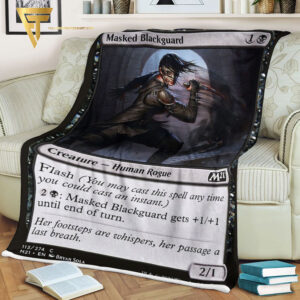 Game Magic The Gathering Masked Blackguard Blanket