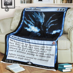 Game Magic The Gathering Minds Dilation Blanket 2