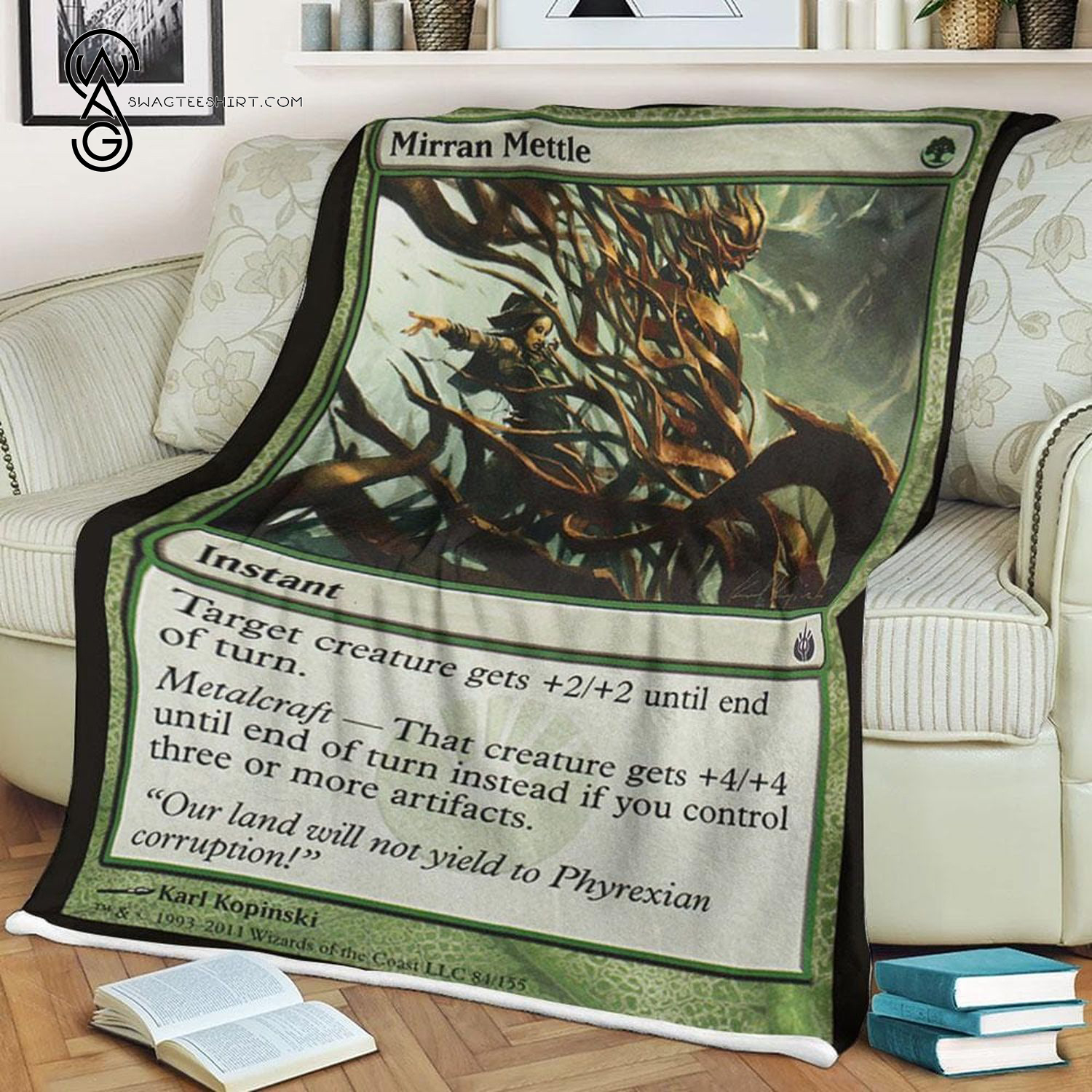 Game Magic The Gathering Mirran Mettle Blanket Game Magic The Gathering Mirran Mettle Blanket