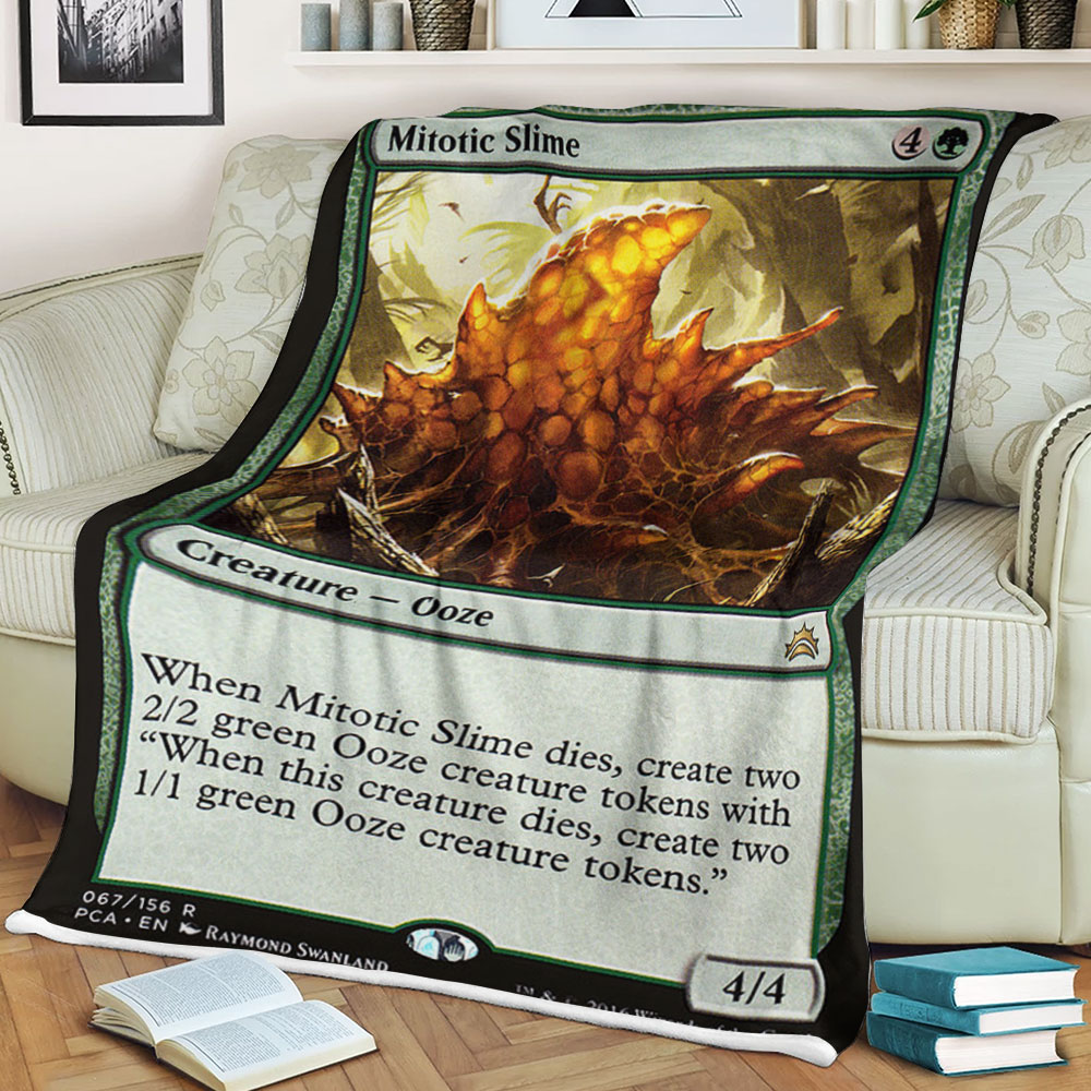 Game Magic The Gathering Mitotic Slime Sherpa Blanket 2 Game Magic The Gathering Mitotic Slime Sherpa Blanket 2