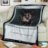Game Magic The Gathering Mox Jet Fleece Blanket