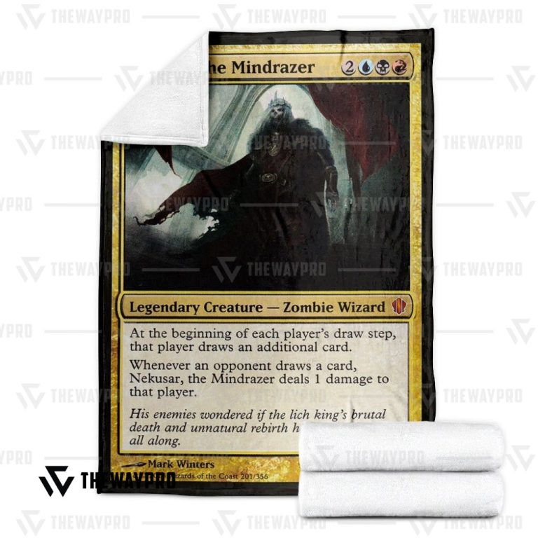 Game-Magic-The-Gathering-Nekusar-The-Mindrazer-Blanket-2