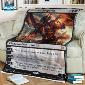 Game Magic The Gathering Ob Nixilis Reignited Blanket