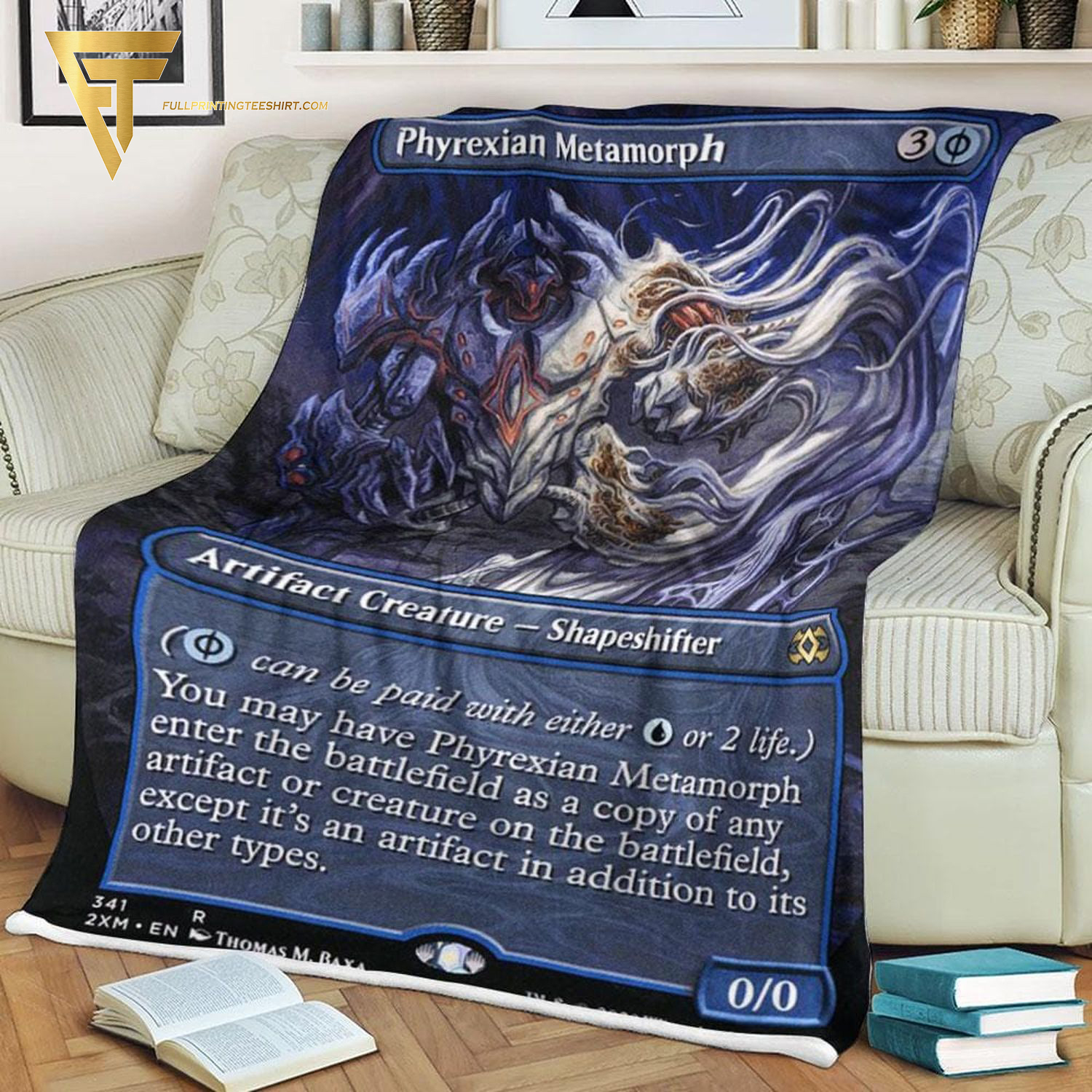 Game Magic The Gathering Phyrexian Metamorph Blanket Game Magic The Gathering Phyrexian Metamorph Blanket