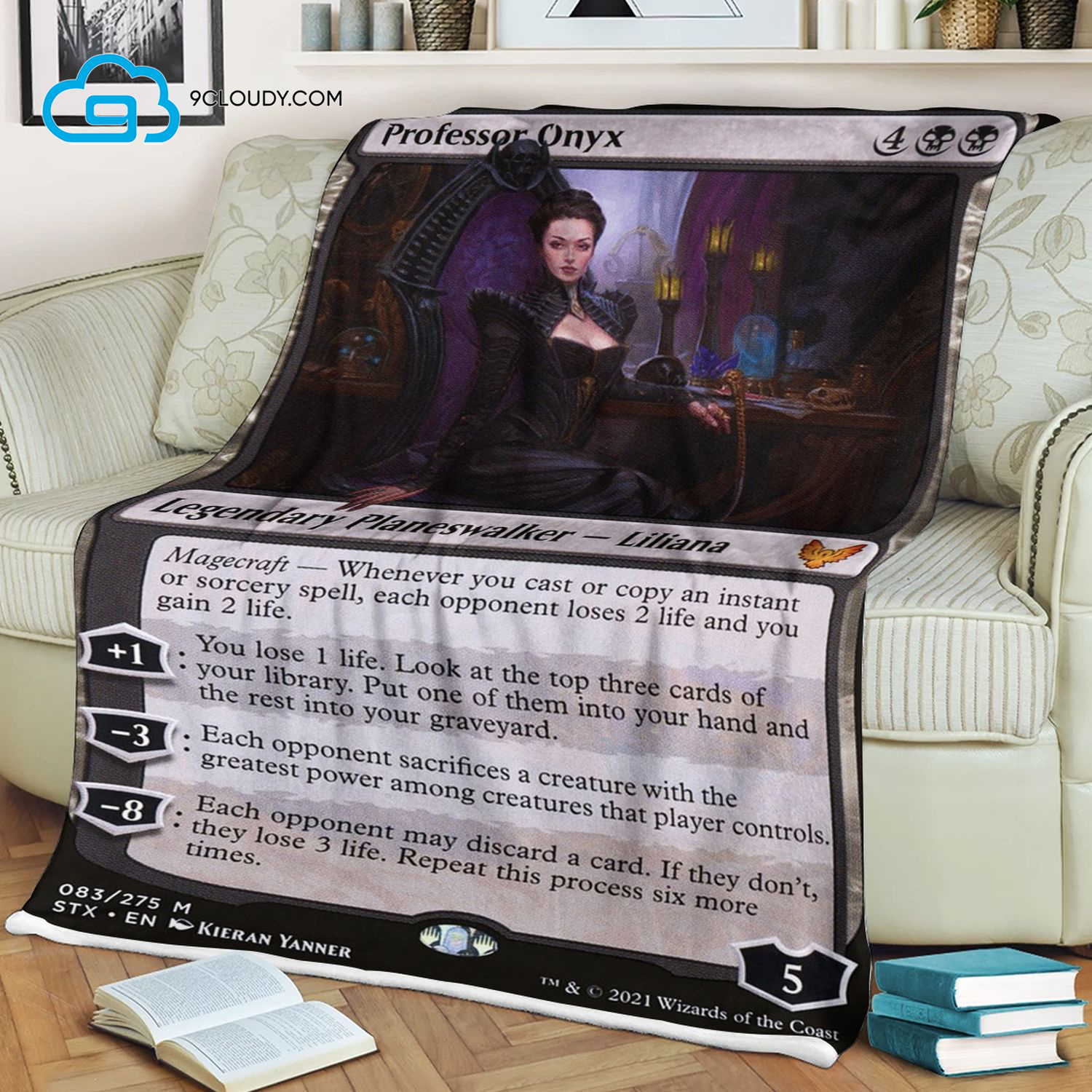 Game Magic The Gathering Professor Onyx Blanket Game Magic The Gathering Professor Onyx Blanket