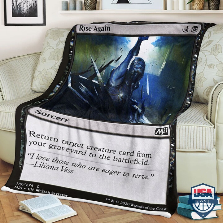 Game Magic The Gathering Rise Again Quilt Blanket Game Magic The Gathering Rise Again Quilt Blanket