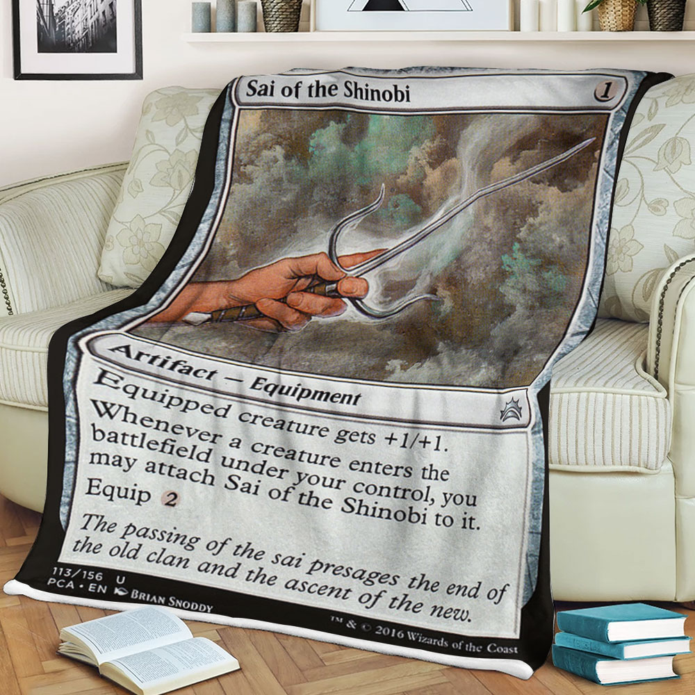 Game Magic The Gathering Sai Of The Shinobi Sherpa Blanket Game Magic The Gathering Sai Of The Shinobi Sherpa Blanket