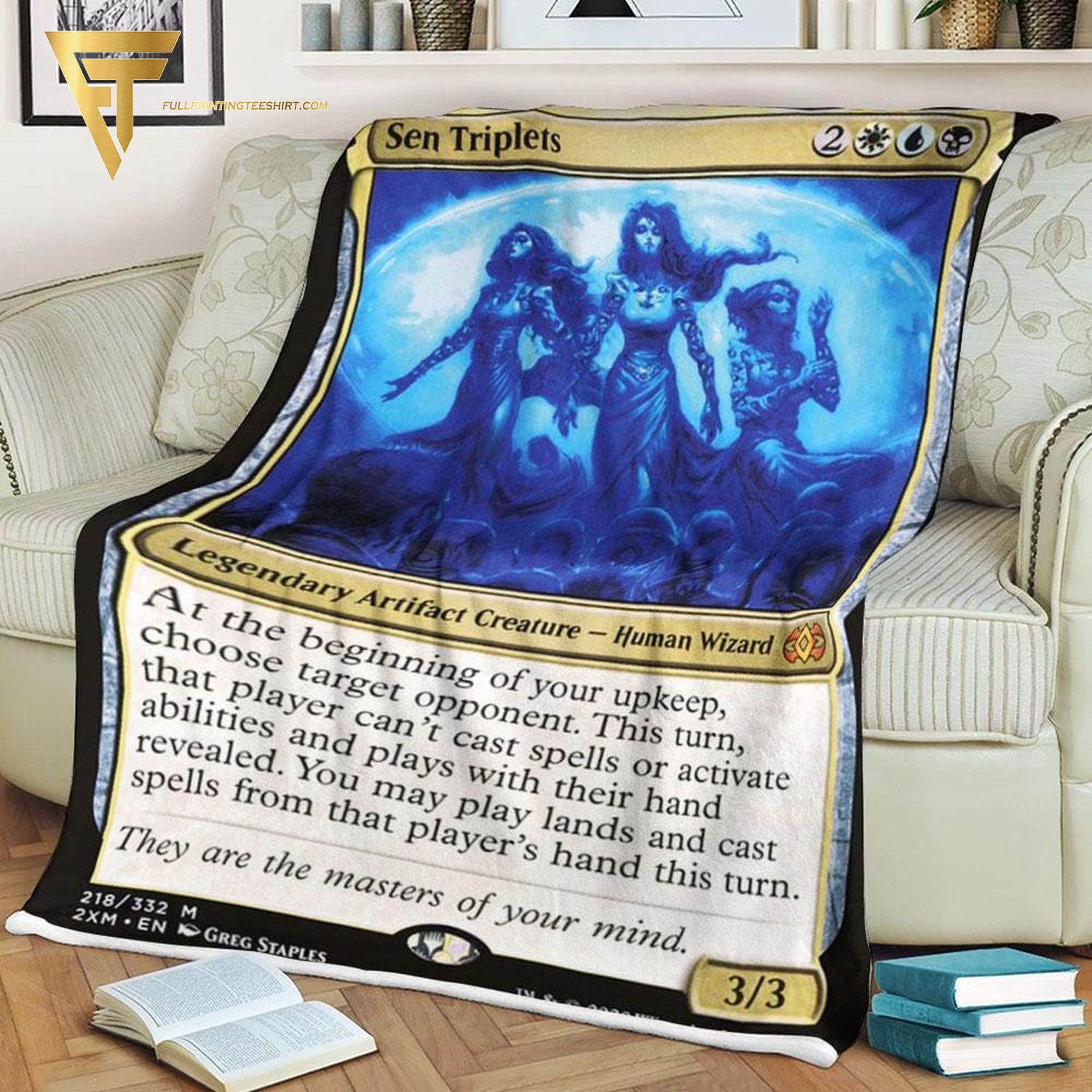 Game Magic The Gathering Sen Triplets Blanket Game Magic The Gathering Sen Triplets Blanket
