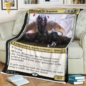 Game Magic The Gathering Sharuum The Hegemon Blanket