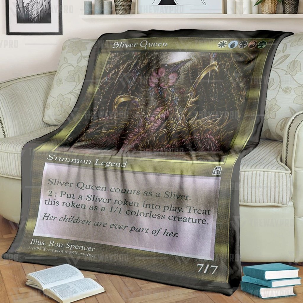 Game Magic The Gathering Silver Queen Blanket Game Magic The Gathering Silver Queen Blanket