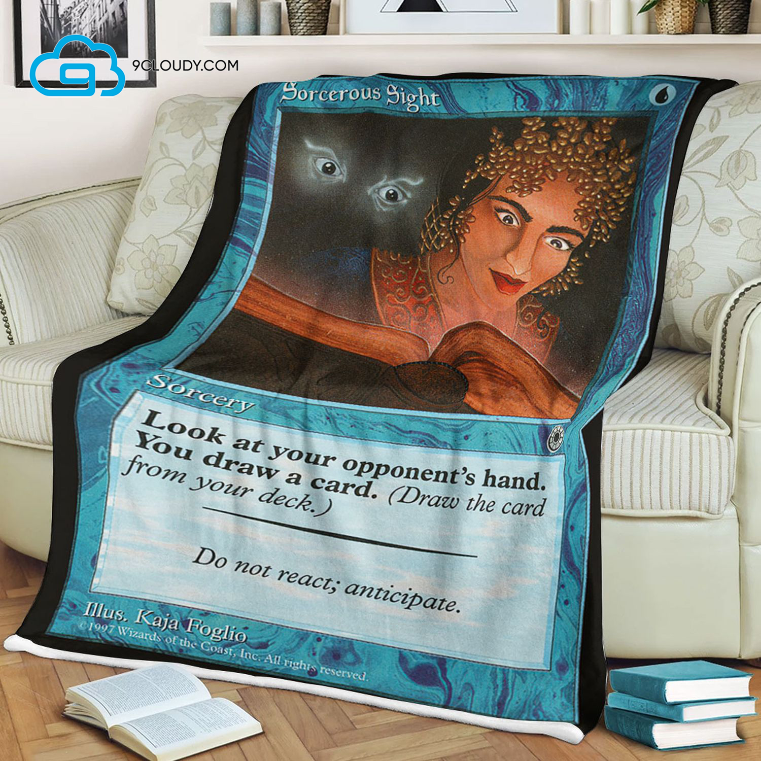 Game Magic The Gathering Sorcerous Sight Blanket Game Magic The Gathering Sorcerous Sight Blanket