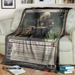 Game Magic The Gathering Sorin Markov Soft Blanket