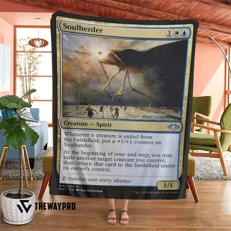 Game-Magic-The-Gathering-Soulherder-Blanket-1