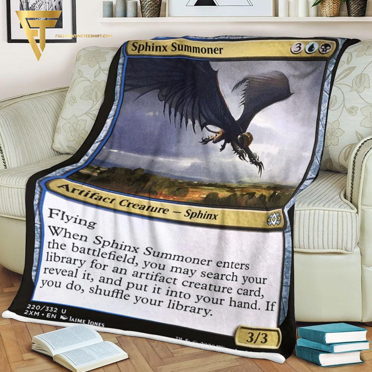 Game Magic The Gathering Sphinx Summoner Blanket Game Magic The Gathering Sphinx Summoner Blanket