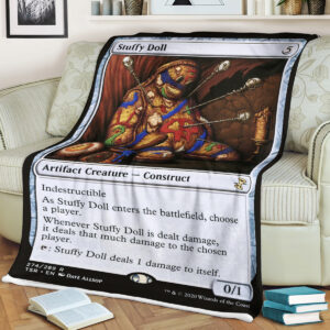 Game Magic The Gathering Stuffy Doll Sherpa Blanket