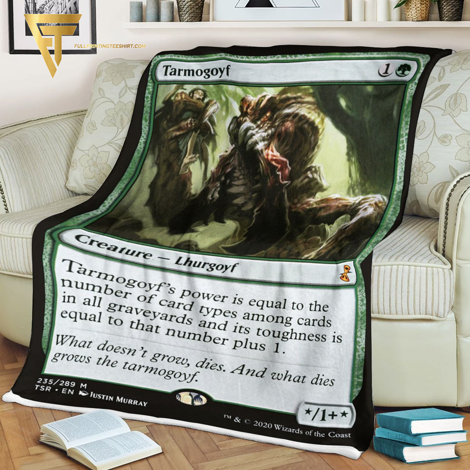 Game Magic The Gathering Tarmogoyf Blanket Game Magic The Gathering Tarmogoyf Blanket