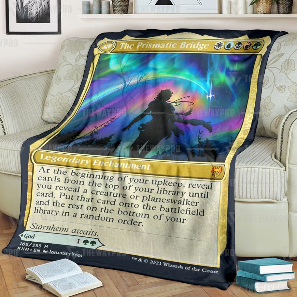 Game Magic The Gathering The Prismatic Bridge Blanket Game Magic The Gathering The Prismatic Bridge Blanket