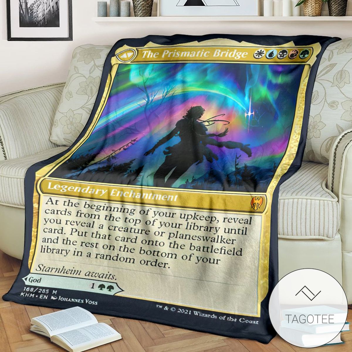 Game Magic The Gathering The Prismatic Bridge Custom Soft Blanket Tagotee Game Magic The Gathering The Prismatic Bridge Custom Soft Blanket Tagotee