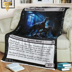 Game Magic The Gathering Thraben Foulbloods Blanket