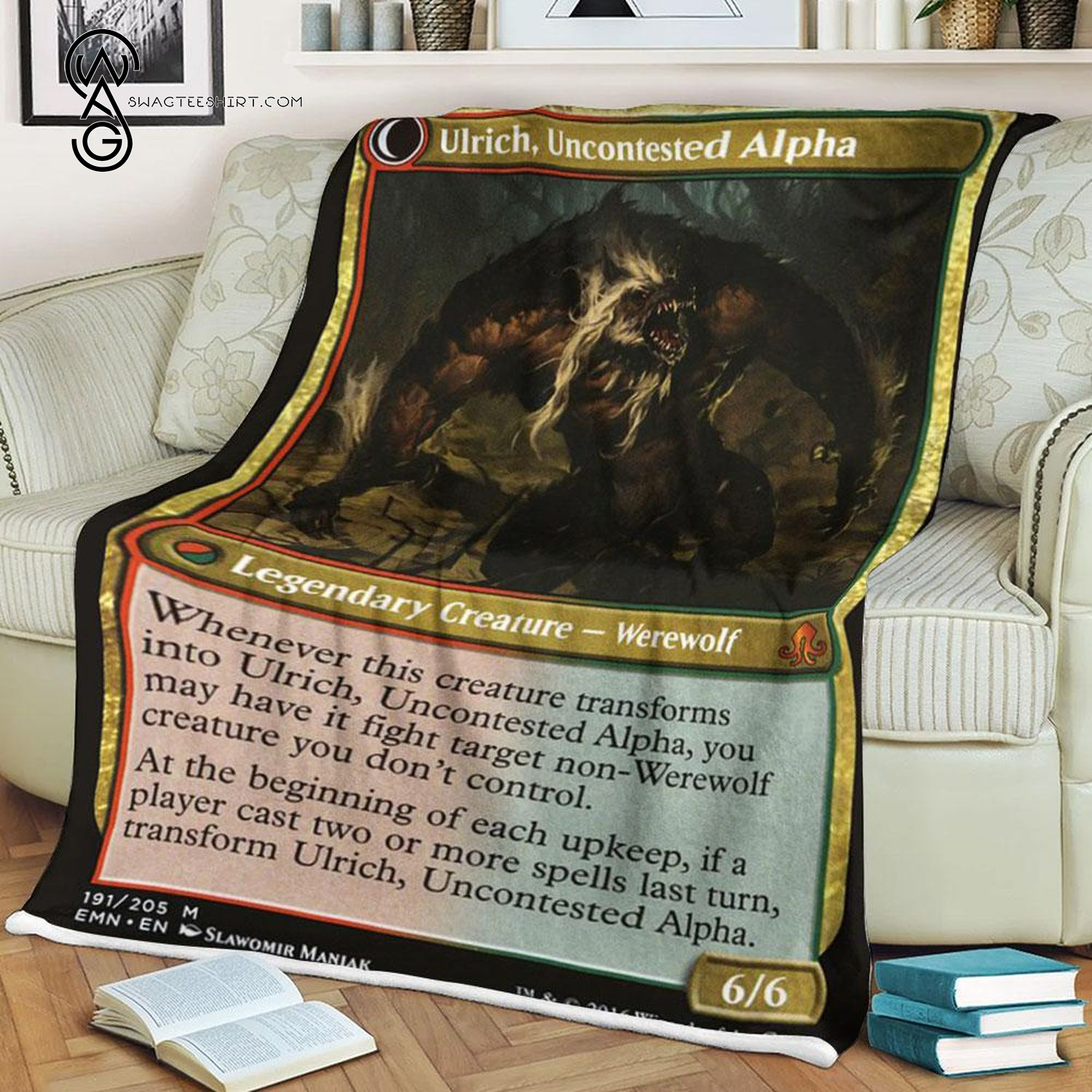 Game Magic The Gathering Ulrich Uncontested Alpha Blanket Game Magic The Gathering Ulrich Uncontested Alpha Blanket