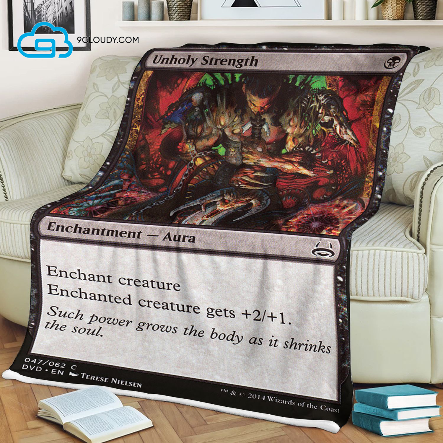 Game Magic The Gathering Unholy Strength Blanket Game Magic The Gathering Unholy Strength Blanket