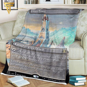 Game Magic The Gathering Urzas Tower Blanket