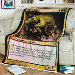 Game Magic The Gathering Valley Rannet Blanket