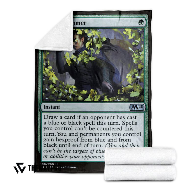 Game-Magic-The-Gathering-Veil-Of-Summer-Blanket-2