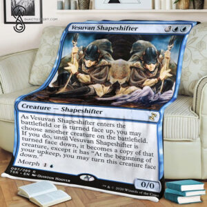 Game Magic The Gathering Vesuvan Shapeshifter Blanket