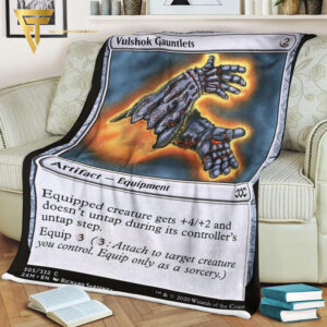 Game Magic The Gathering Vulshok Gauntlets Blanket