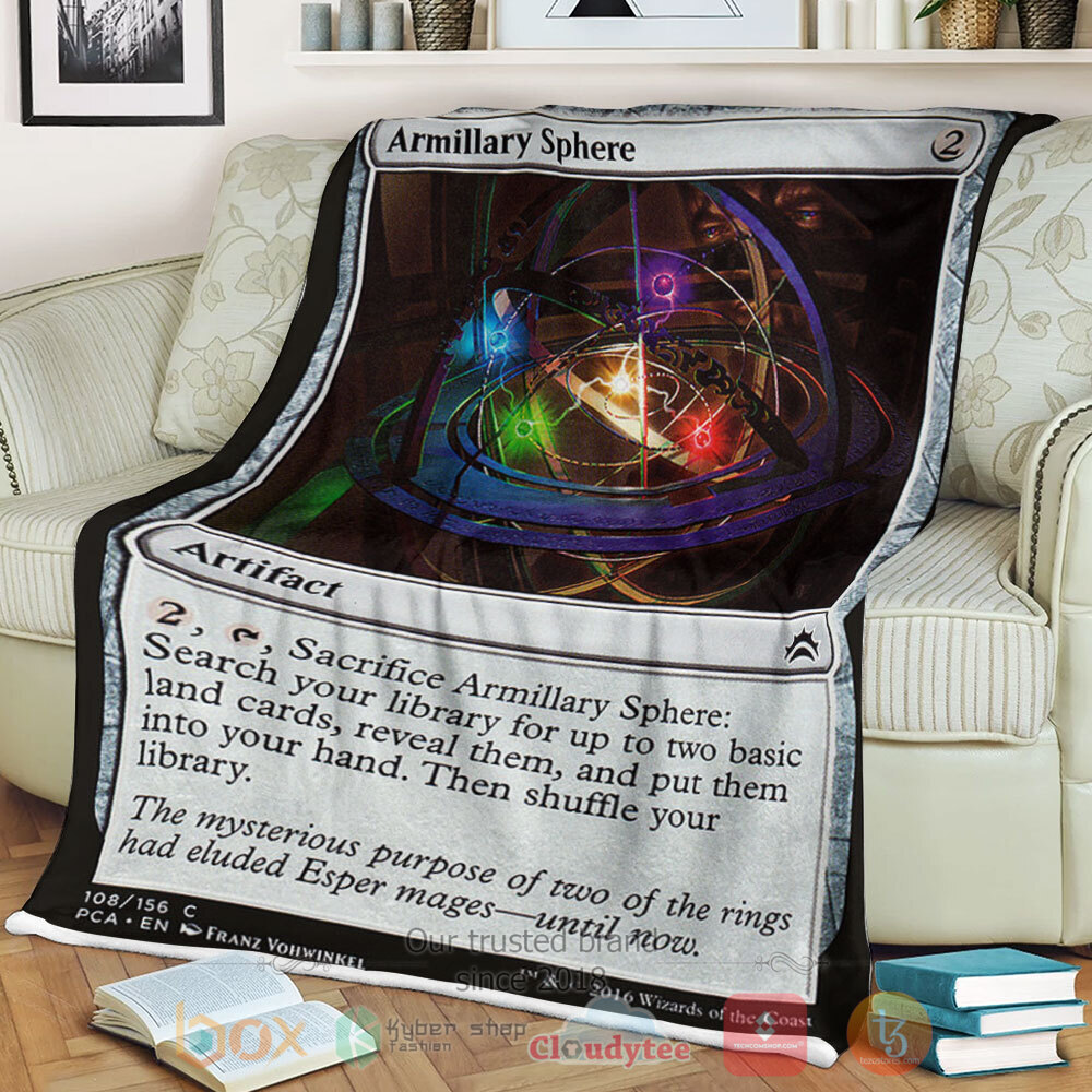 Game Mtg 108 Armillary Sphere Sherpa Blanket Game Mtg 108 Armillary Sphere Sherpa Blanket