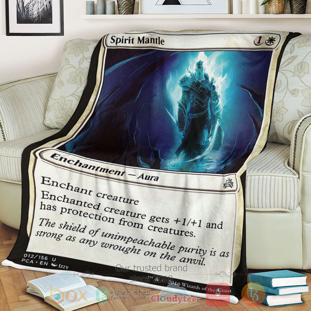 Game Mtg 12 Spirit Mantle Sherpa Blanket Game Mtg 12 Spirit Mantle Sherpa Blanket