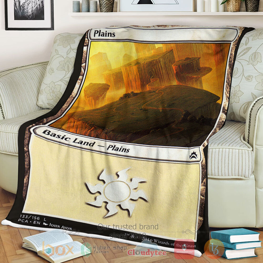 Game Mtg 133 Plains Sherpa Blanket Game Mtg 133 Plains Sherpa Blanket