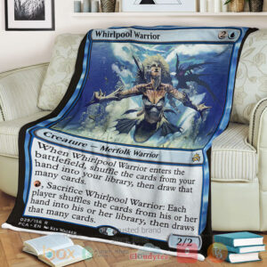 Game Mtg 29 Whirlpool Warrior Sherpa Blanket
