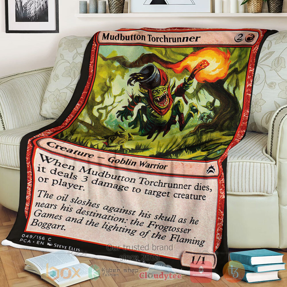 Game Mtg 49 Mudbutton Torchrunner Sherpa Blanket Game Mtg 49 Mudbutton Torchrunner Sherpa Blanket