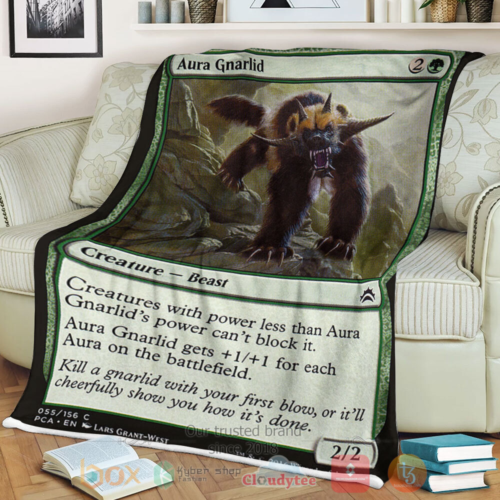 Game Mtg 55 Aura Gnarlid Sherpa Blanket Game Mtg 55 Aura Gnarlid Sherpa Blanket