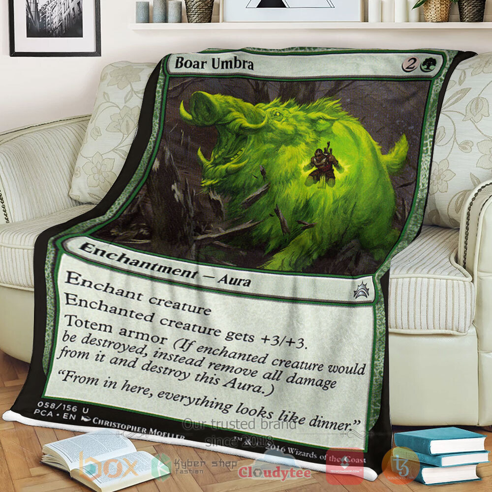 Game Mtg 58 Boar Umbra Sherpa Blanket Game Mtg 58 Boar Umbra Sherpa Blanket