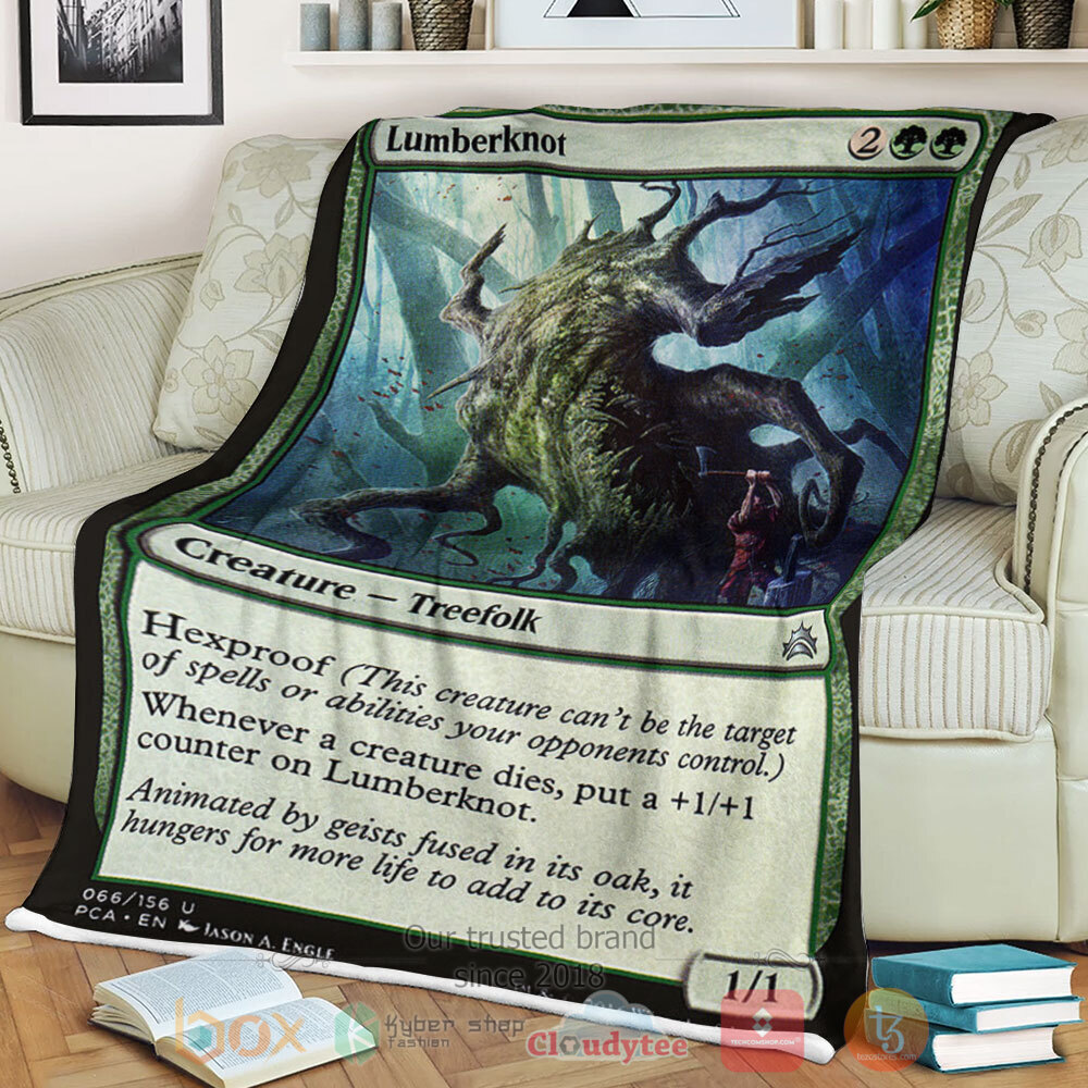 Game Mtg 66 Lumberknot Sherpa Blanket Game Mtg 66 Lumberknot Sherpa Blanket