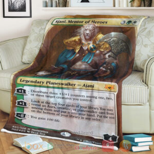 Game Mtg Ajani Mentor Of Heroes Sherpa Blanket