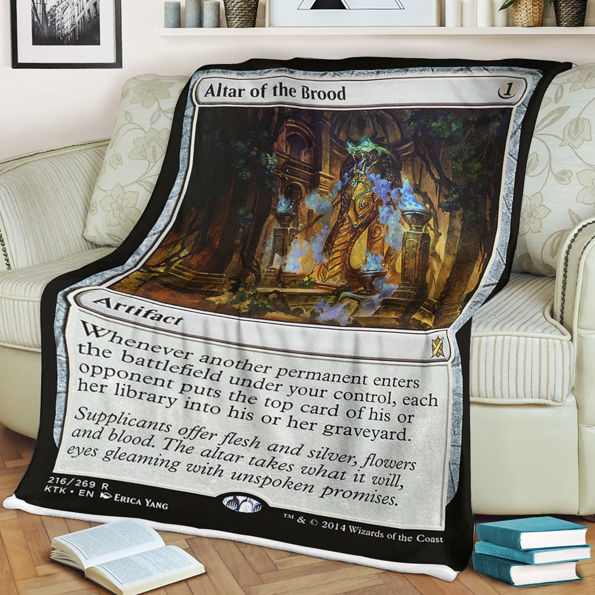 Game Mtg Altar Of The Brood Sherpa Blanket Game Mtg Altar Of The Brood Sherpa Blanket