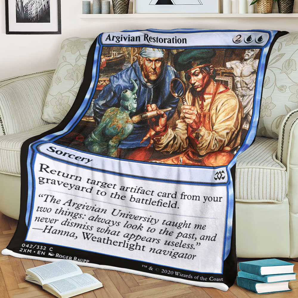 Game Mtg Argivian Restoration Blanket Game Mtg Argivian Restoration Blanket