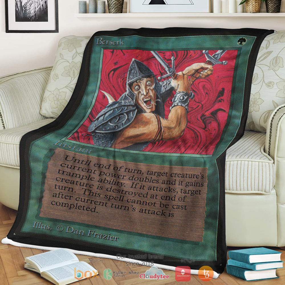 Game Mtg Beta Berserk Blanket Game Mtg Beta Berserk Blanket