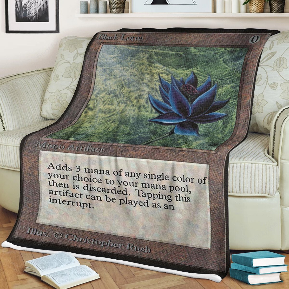 Game Mtg Black Lotus Blanket 2 Game Mtg Black Lotus Blanket 2