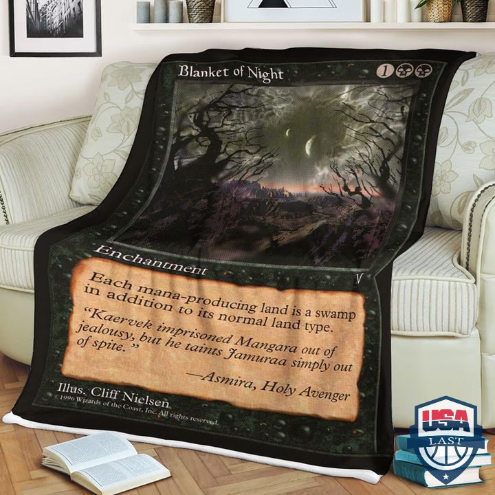 Game-Mtg-Blanket-Of-Night-Fleece-Blanket-1