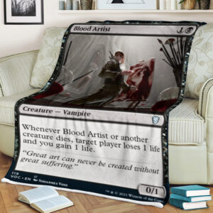 Game Mtg Blood Artist Blanket