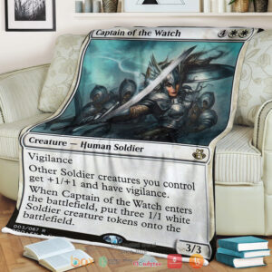 Game Mtg Captain Of The Watch Blanket