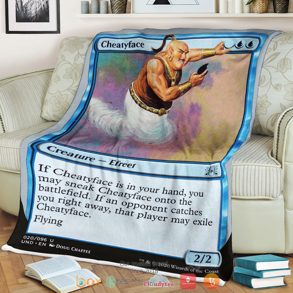Game Mtg Cheatyface Blanket Game Mtg Cheatyface Blanket